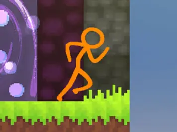 Stickman Parkour 2: Lucky Block